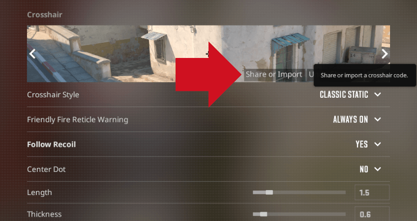CS2 Crosshair Settings Guide